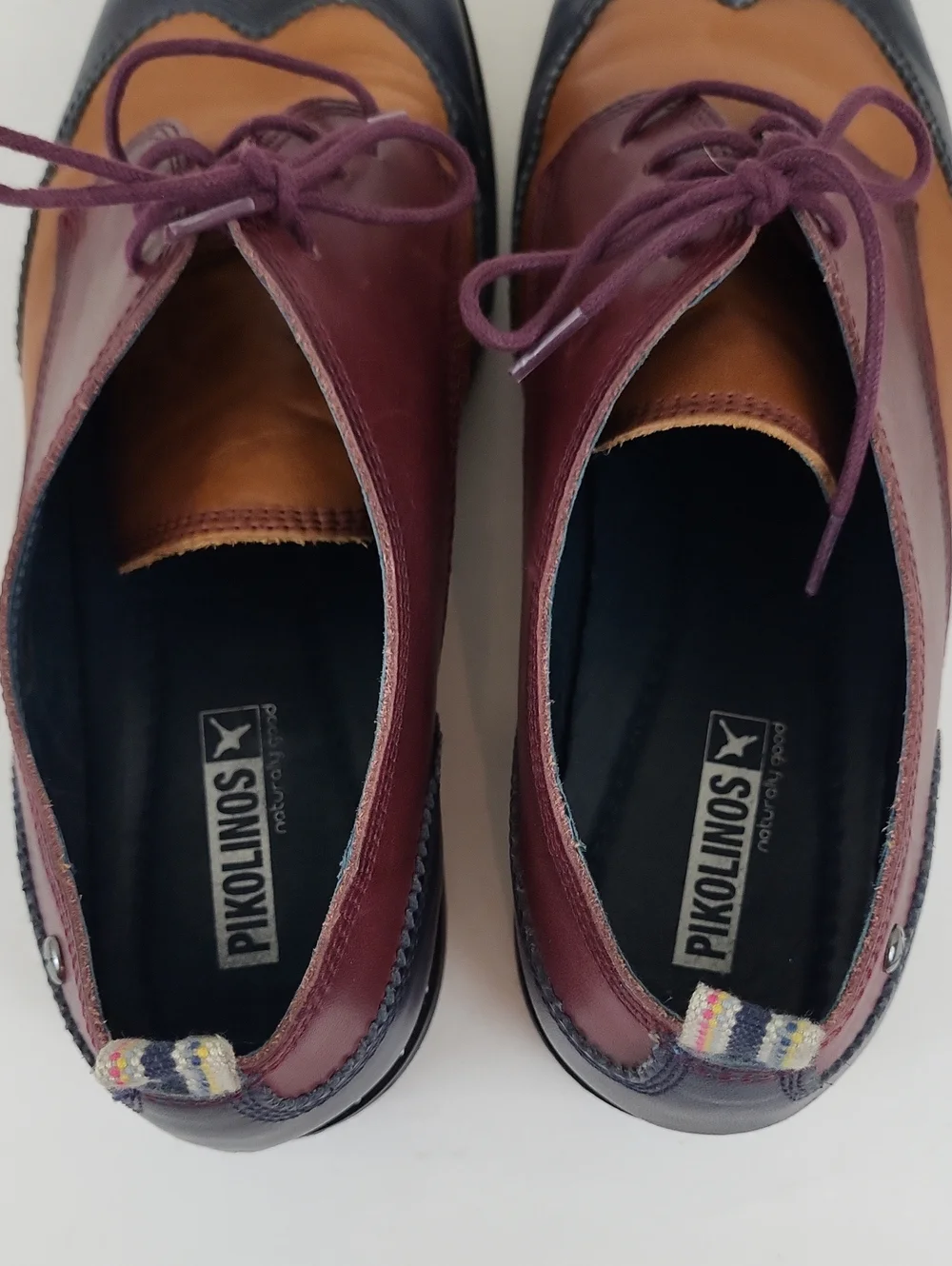 Women's Pikolinos Caravaca Oxford Wingtip Shoes Size EU 40 / Womens 9.5 - 10